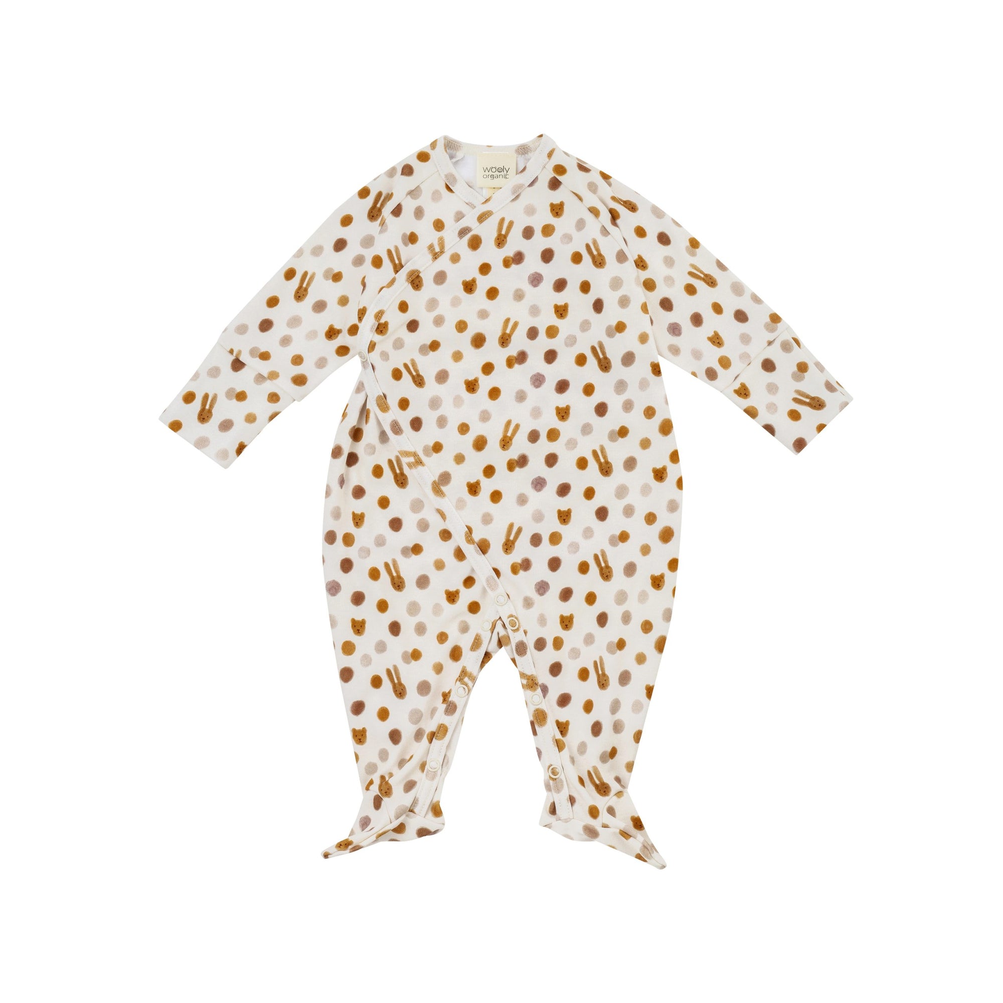 NOOS ORGANIC GOTS WRAP SLEEPSUIT
