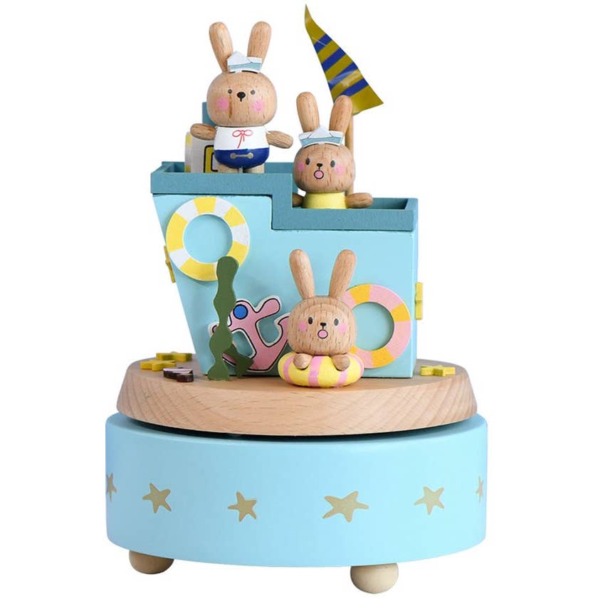 Bébli - Music Box - Wooden Music Box Spirited Away (Sea)
