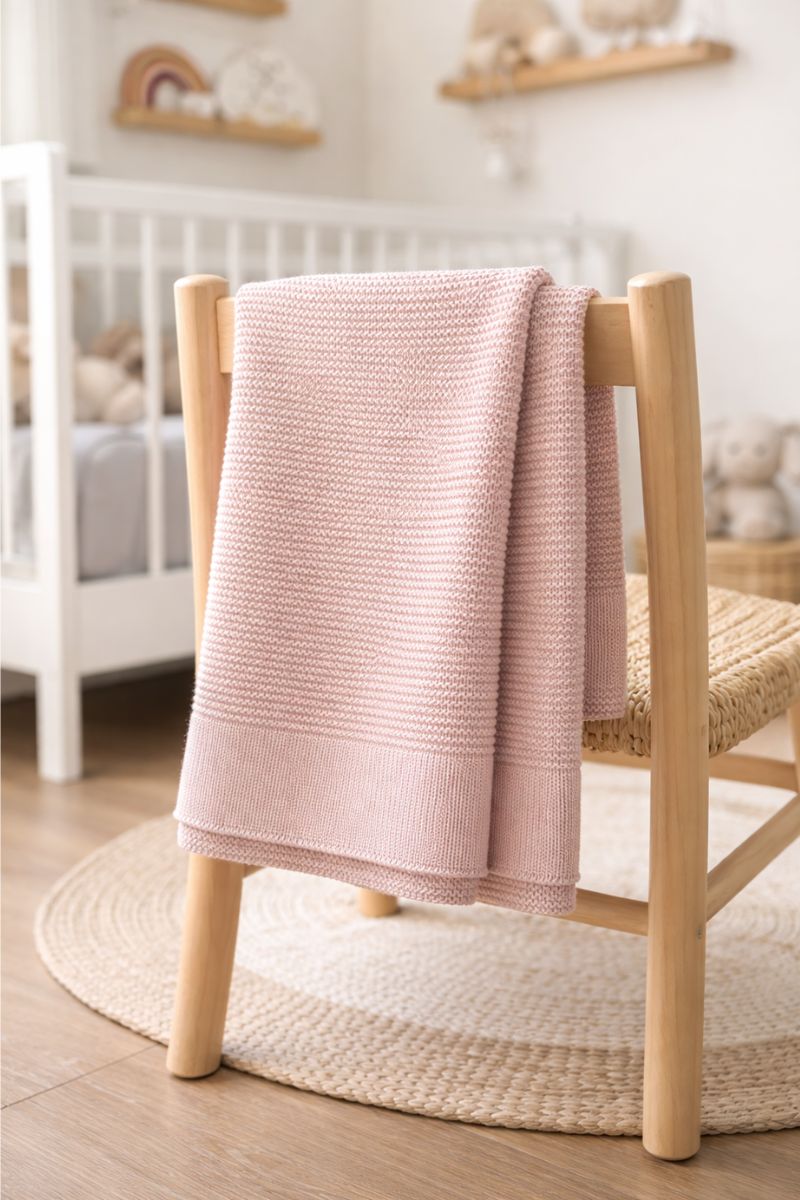 Bamboo Blanket - BAMBOO  🌿 - Soft Pink