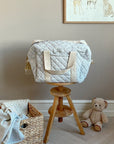 Changing Bag w/pram straps - OCS - Classic Stripes Blue
