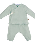 Natural Gift - Mint Set and Bib 3-6 Months