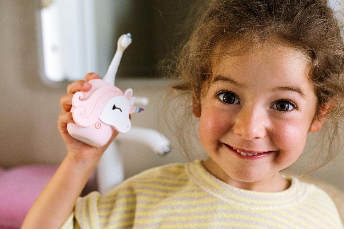 Zoofamily Unicorn Kids Sonic Electric Toothbrush 🦄✨