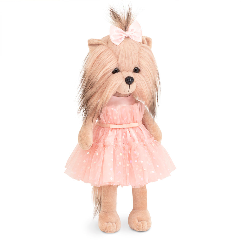 Lucky Doggy – 38 cm Plush Toy 🐶🩷/Honey Pie