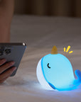 Narwhal Whale Night Light