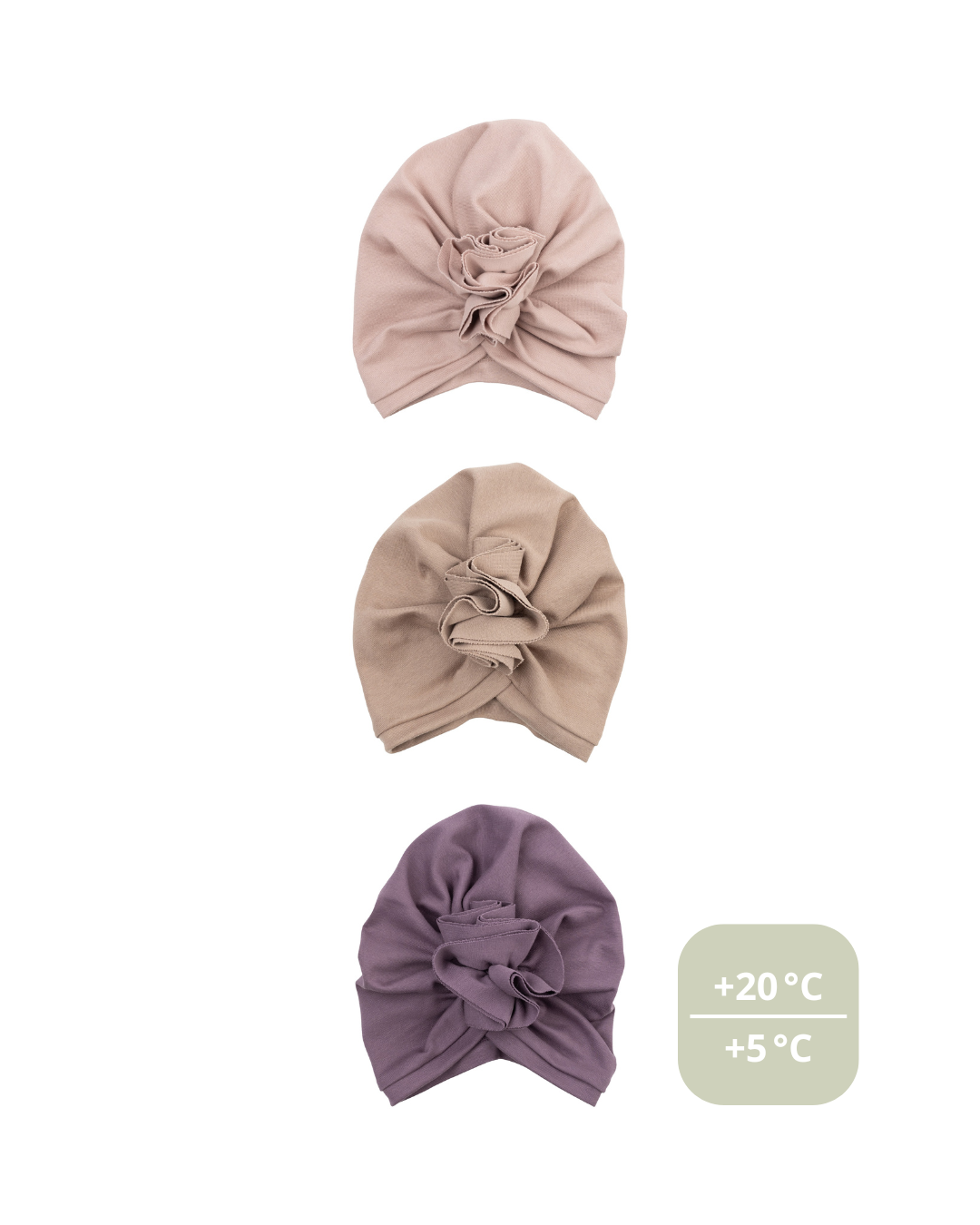 RUFFLE TURBAN – GOTS – AW26