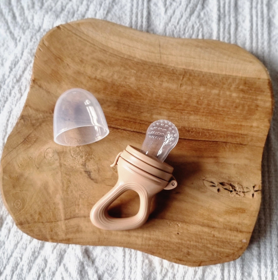 Fruit Food Pacifier - Soft Brown