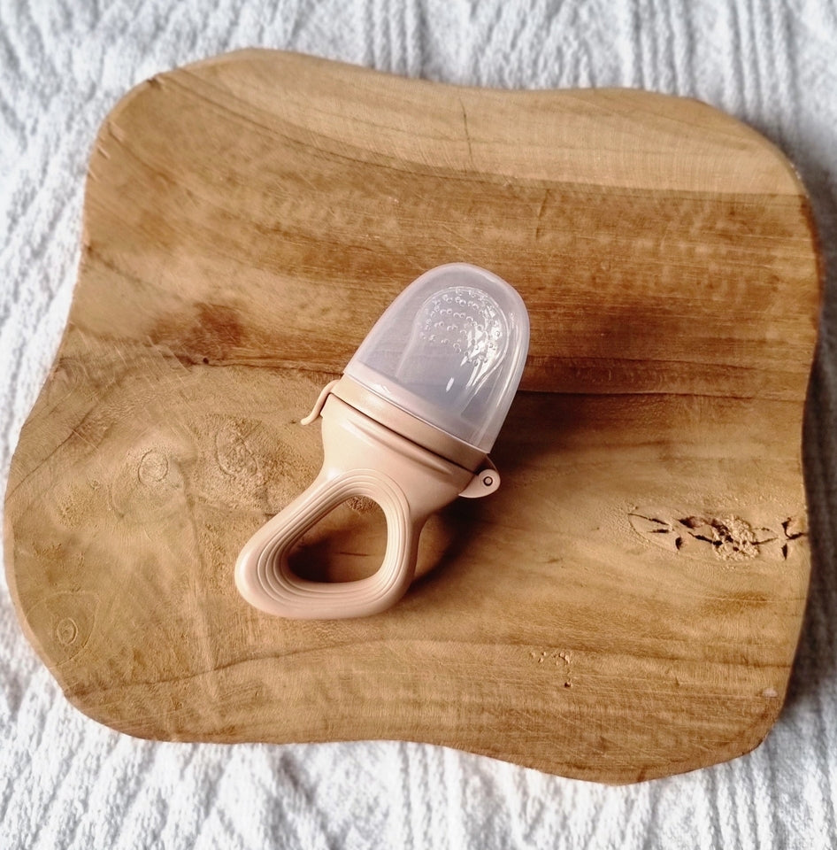 Fruit Food Pacifier - Soft Brown