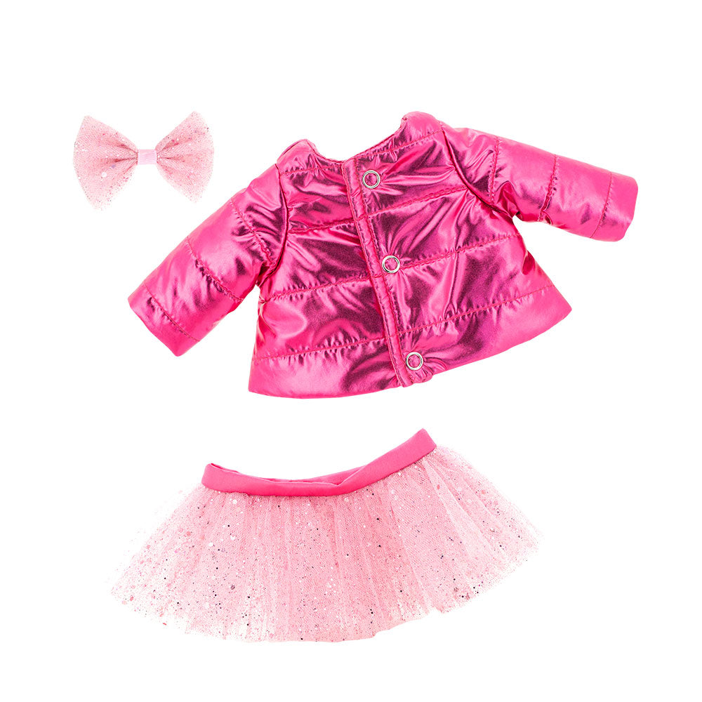 Lucky Doggy Pink Jacket Clothing Set 💗