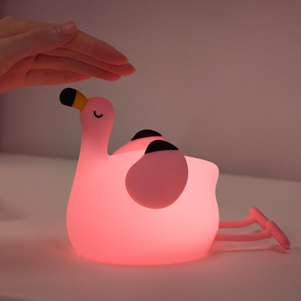 Flamingo Silicone Night Light