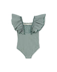 FRESIA SWIMSUIT - SMOKE PINE - Konges Slojd