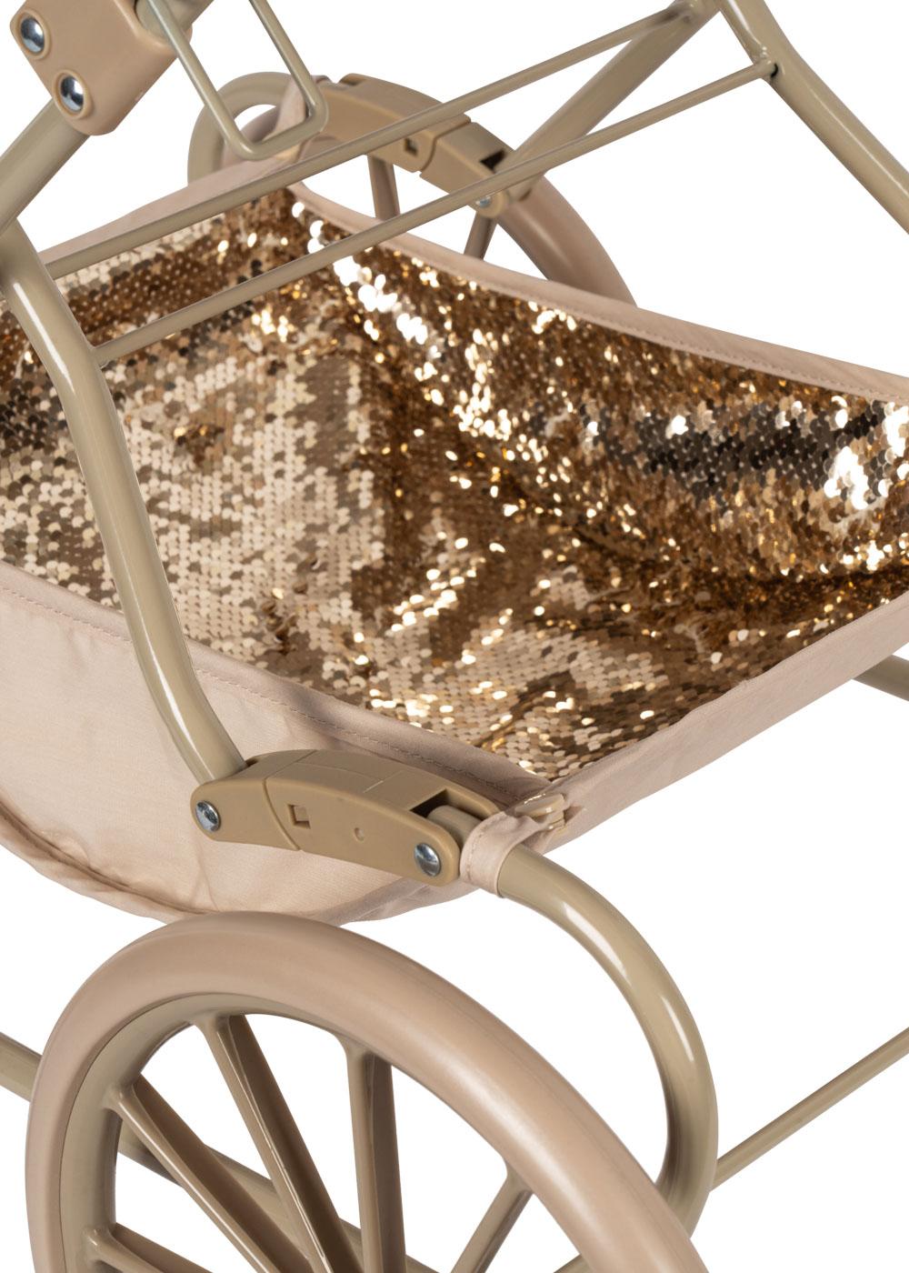 SPARKLY DOLL PRAM- Konges Slojd