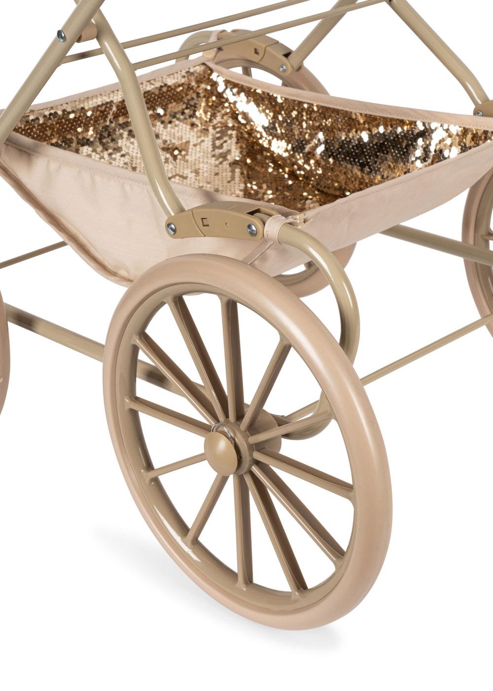 SPARKLY DOLL PRAM- Konges Slojd